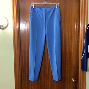 LOFT Blue Sailor Pant Size 8